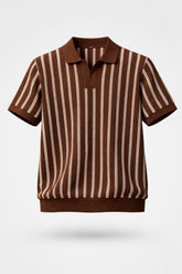 KNITTED POLO T-SHIRT