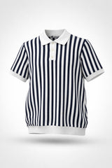 KNITTED POLO T-SHIRT