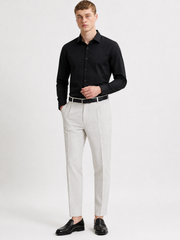 Men’s Black Formal Shirt – Full Sleeve