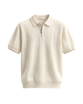 KNITTED POLO T-SHIRT