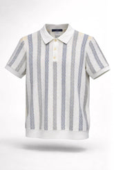 KNITTED POLO T-SHIRT