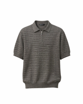 KNITTED POLO T-SHIRT