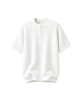 KNITTED POLO T-SHIRT