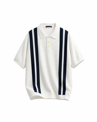KNITTED POLO T-SHIRT