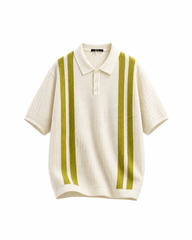 KNITTED POLO T-SHIRT