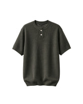 KNITTED POLO T-SHIRT