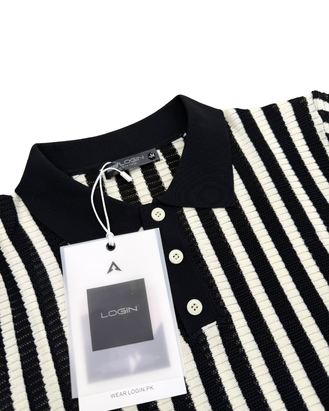 KNITTED POLO T-SHIRT