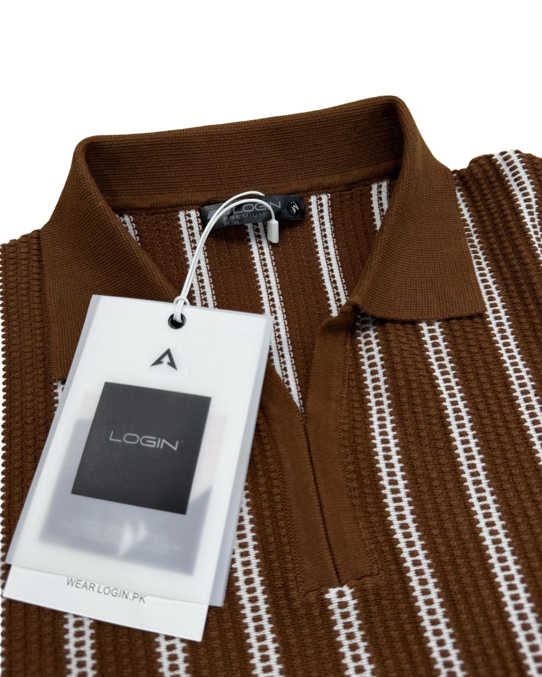 KNITTED POLO T-SHIRT