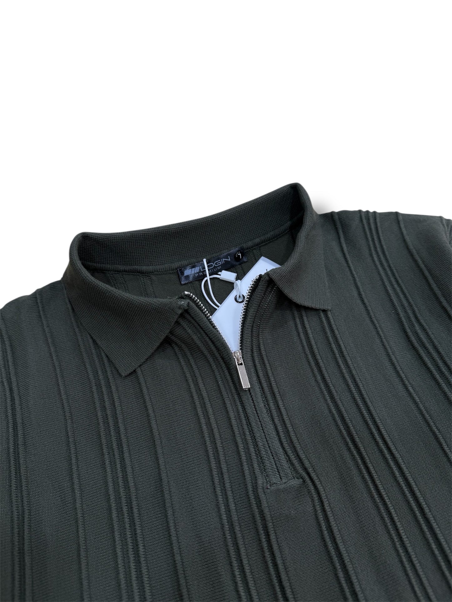 KNITTED POLO T-SHIRT
