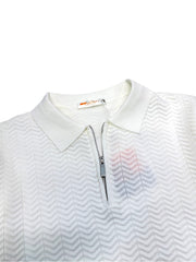 KNITTED POLO T-SHIRT