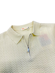 KNITTED POLO T-SHIRT