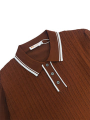 KNITTED POLO T-SHIRT