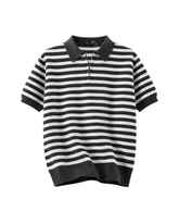 KNITTED POLO T-SHIRT