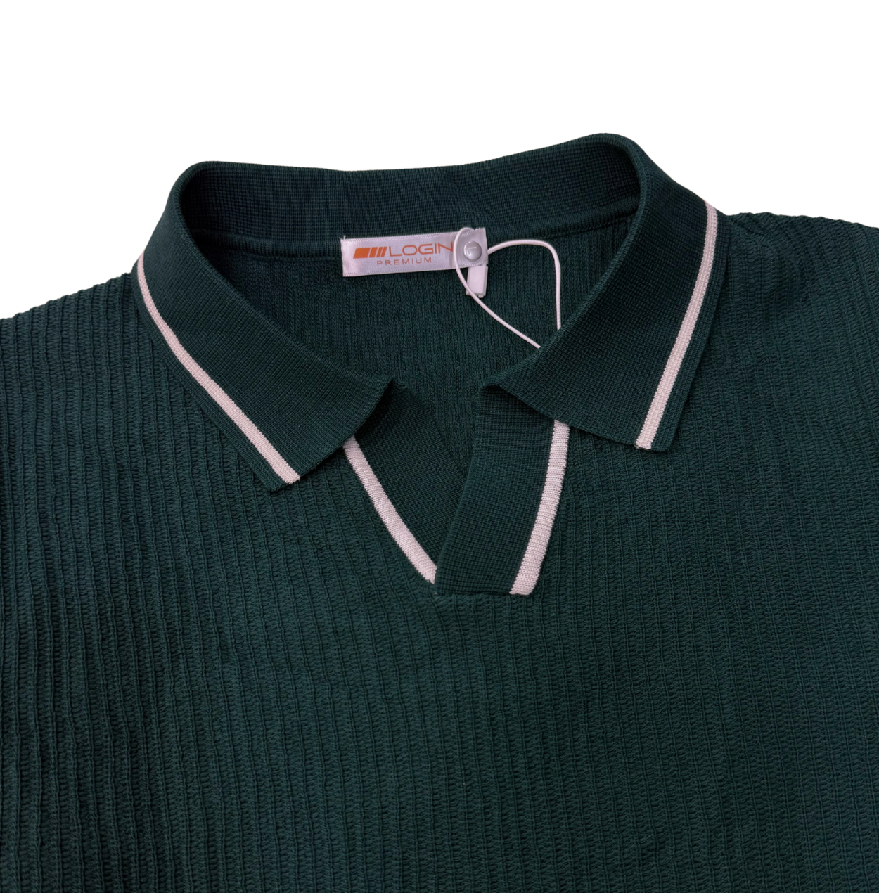 KNITTED POLO T-SHIRT