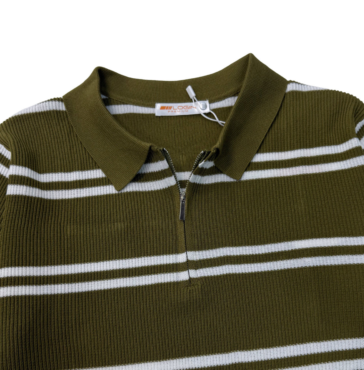 KNITTED POLO T-SHIRT