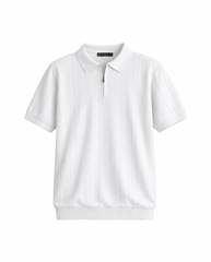KNITTED POLO T-SHIRT
