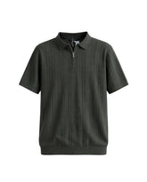 KNITTED POLO T-SHIRT