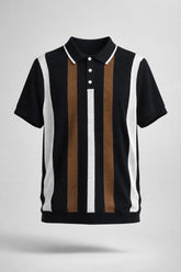 KNITTED POLO T-SHIRT