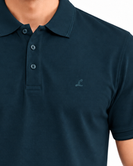Men's Premium Dark Teal Polo Shirt