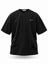 LOGIN Men's Black Oversized Shirt