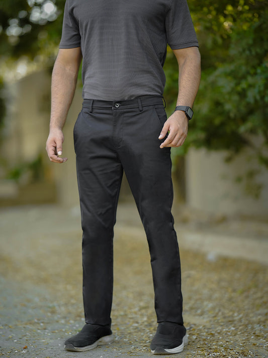 Login Black Chino Pant