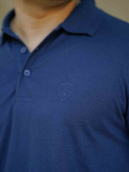 Login Navy Plain Polo