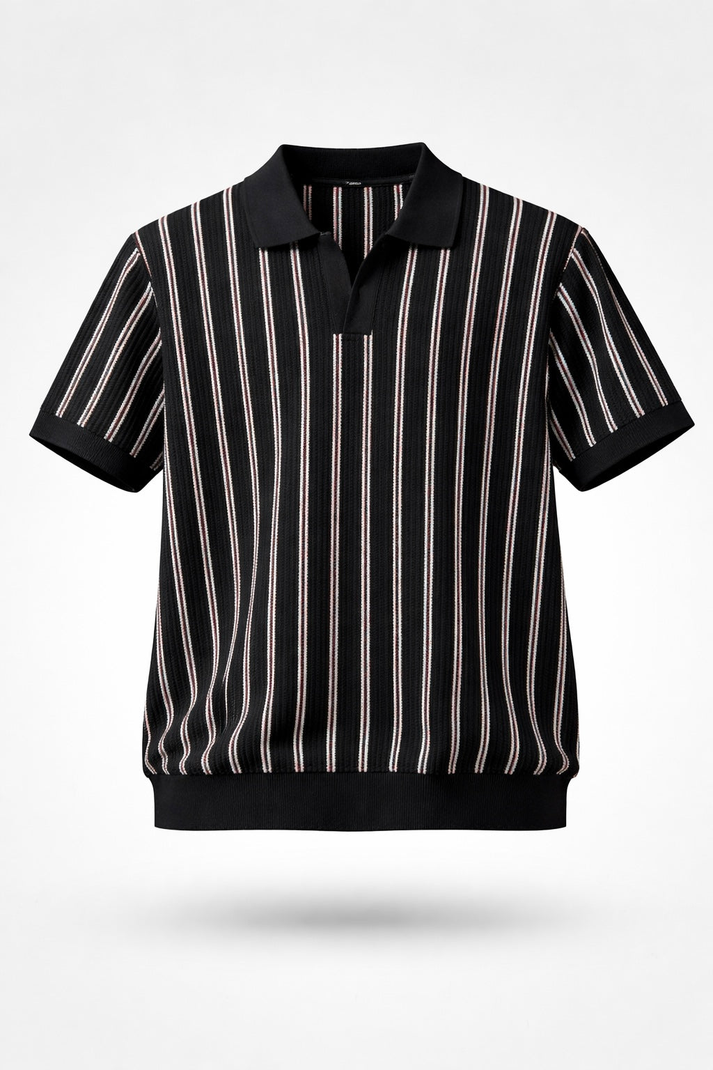 KNITTED POLO T-SHIRT