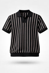 KNITTED POLO T-SHIRT