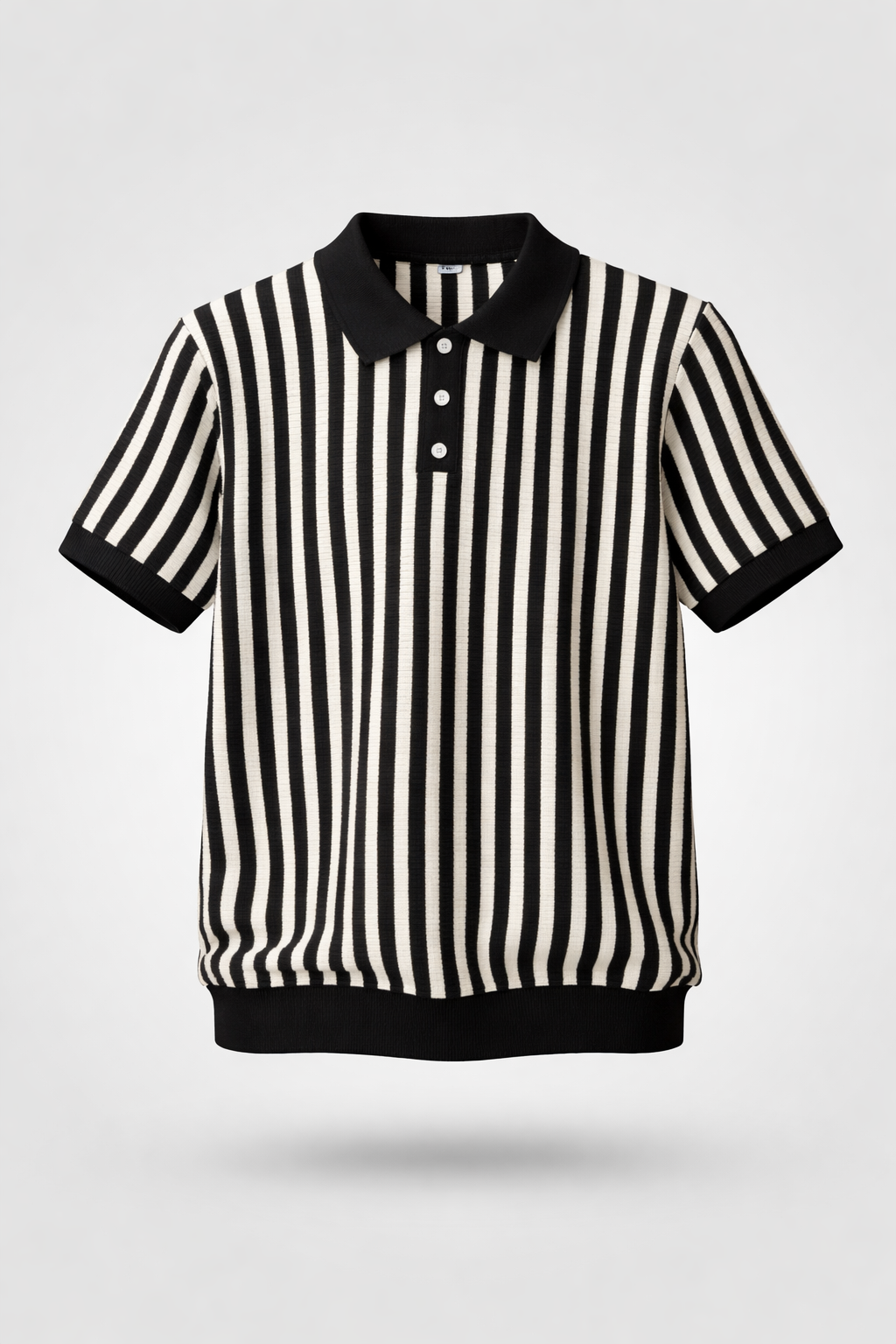 KNITTED POLO T-SHIRT