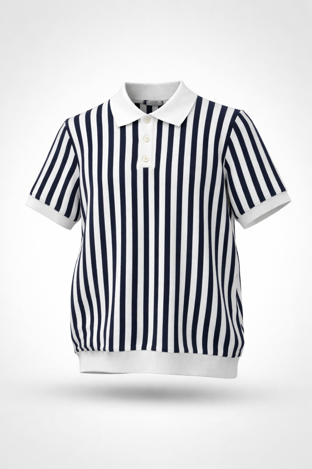 KNITTED POLO T-SHIRT