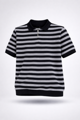 KNITTED POLO T-SHIRT