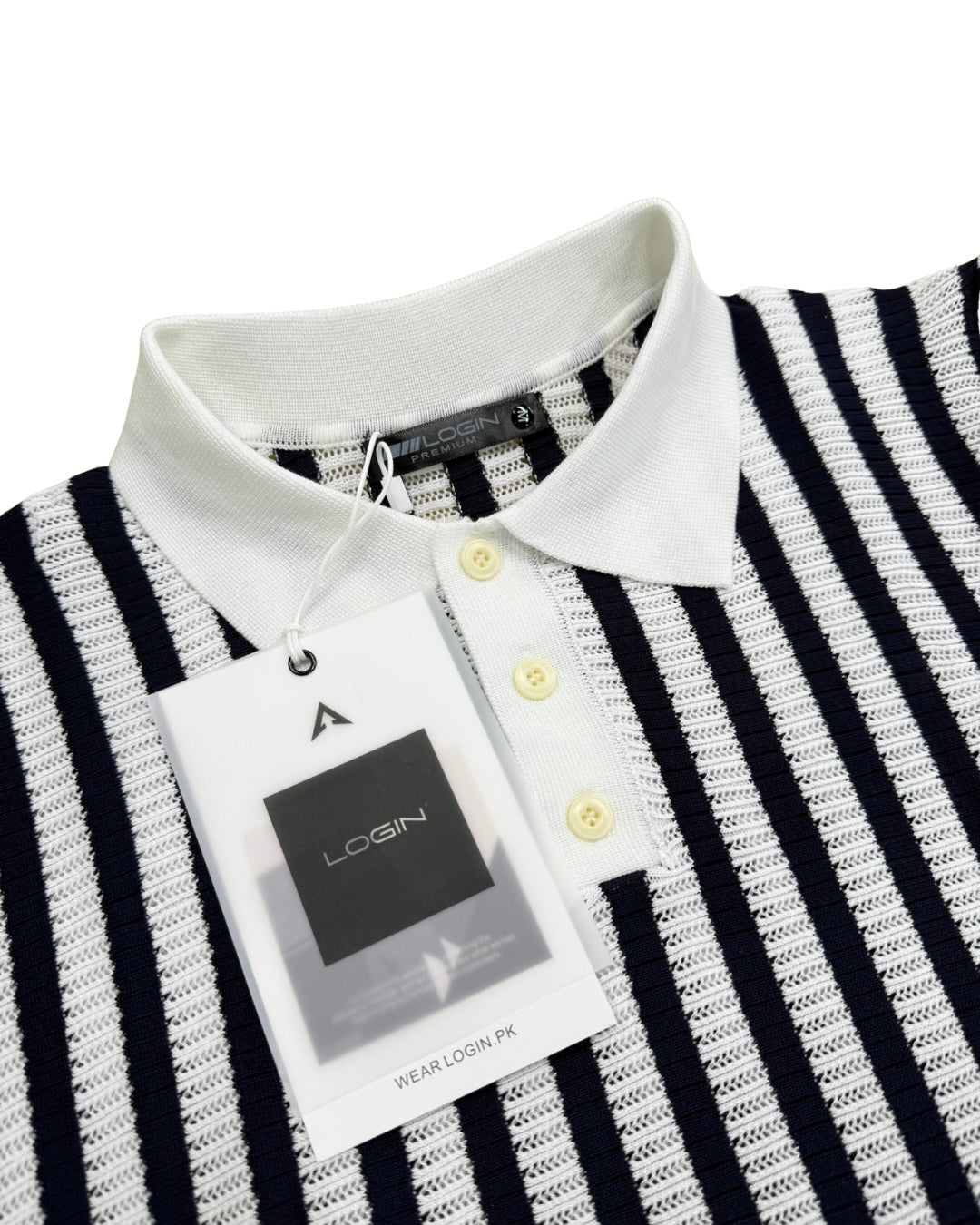 KNITTED POLO T-SHIRT