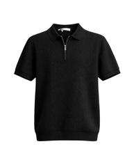 KNITTED POLO T-SHIRT