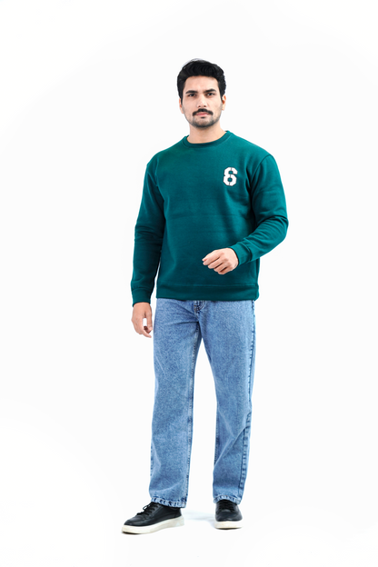 Full Sleeve Fleece Sweet Teets – Green