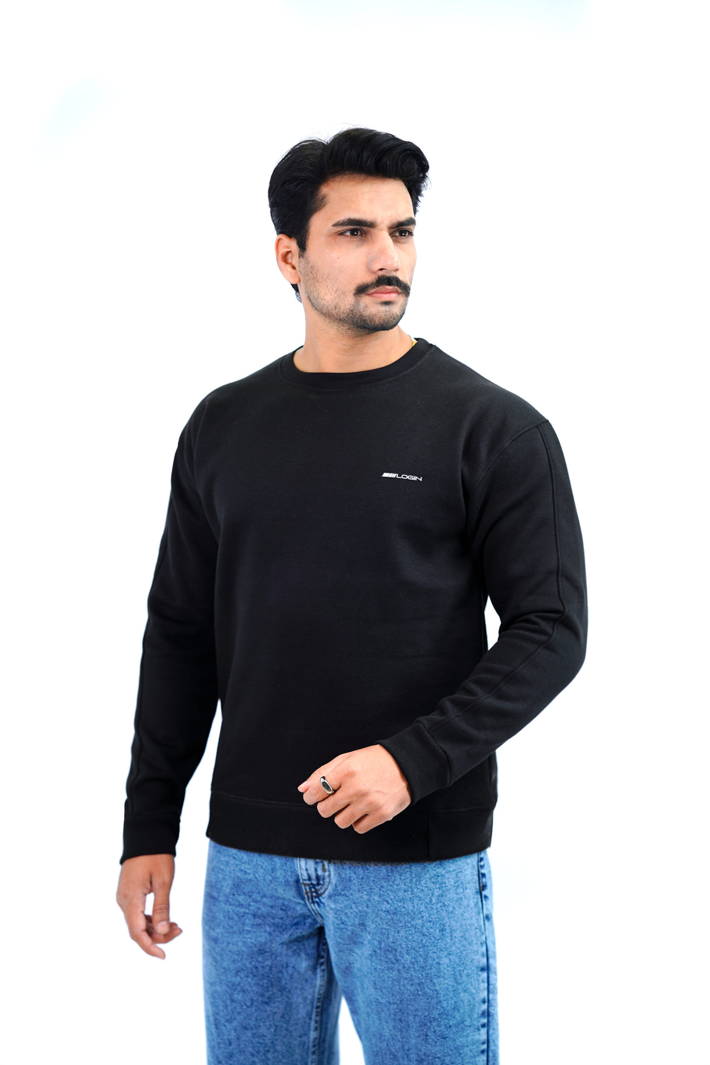 Full Sleeve Fleece Sweet Teets – Black