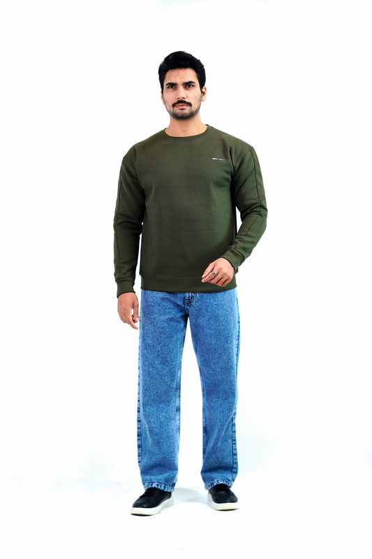 Full Sleeve Fleece Sweet Teets – Dark Green