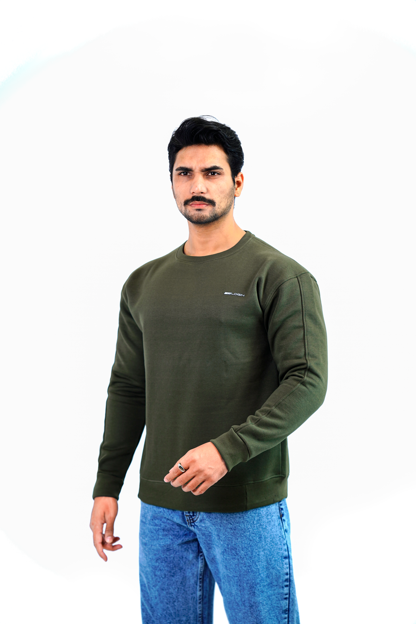 Full Sleeve Fleece Sweet Teets – Dark Green