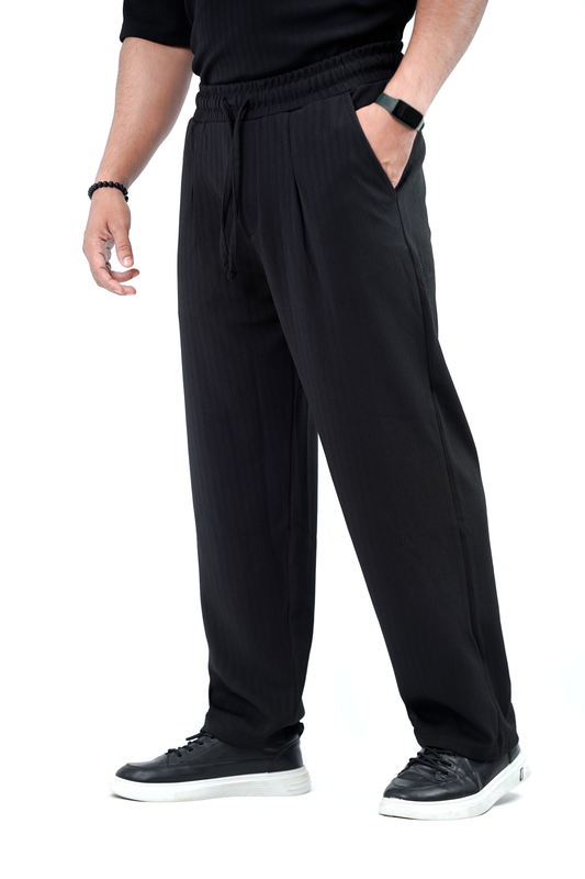 Lounge Poly Pants  Black