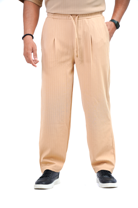 Lounge Poly Pants – Beige