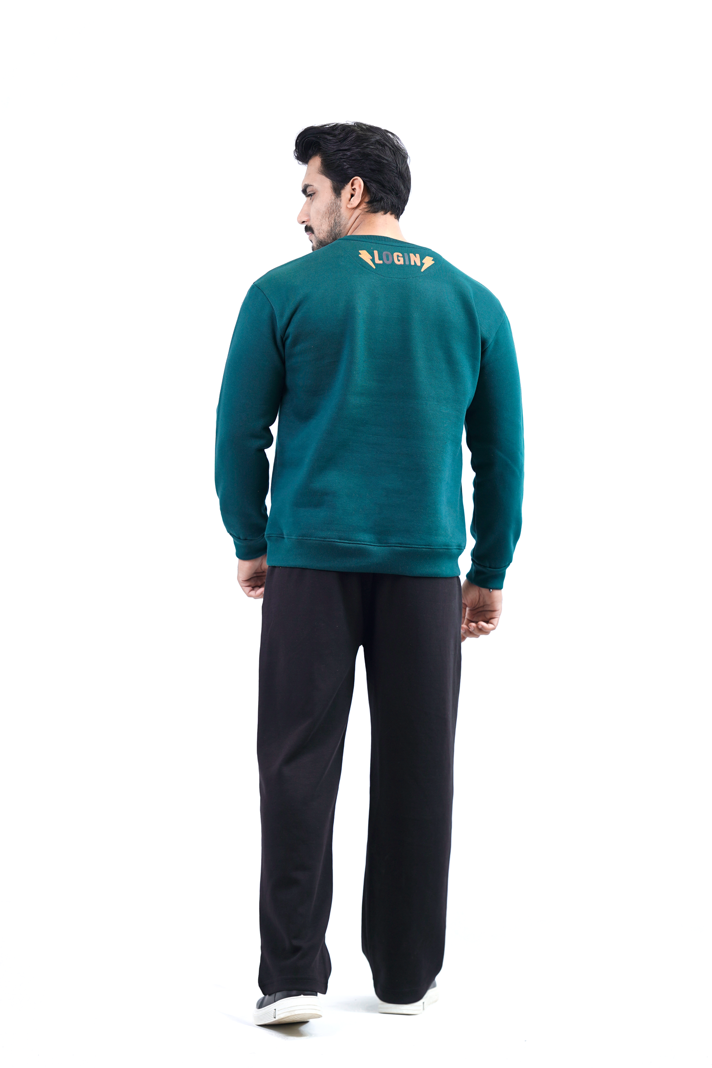 Full Sleeve Printed Fleece Sweet Teets – Dark Teal