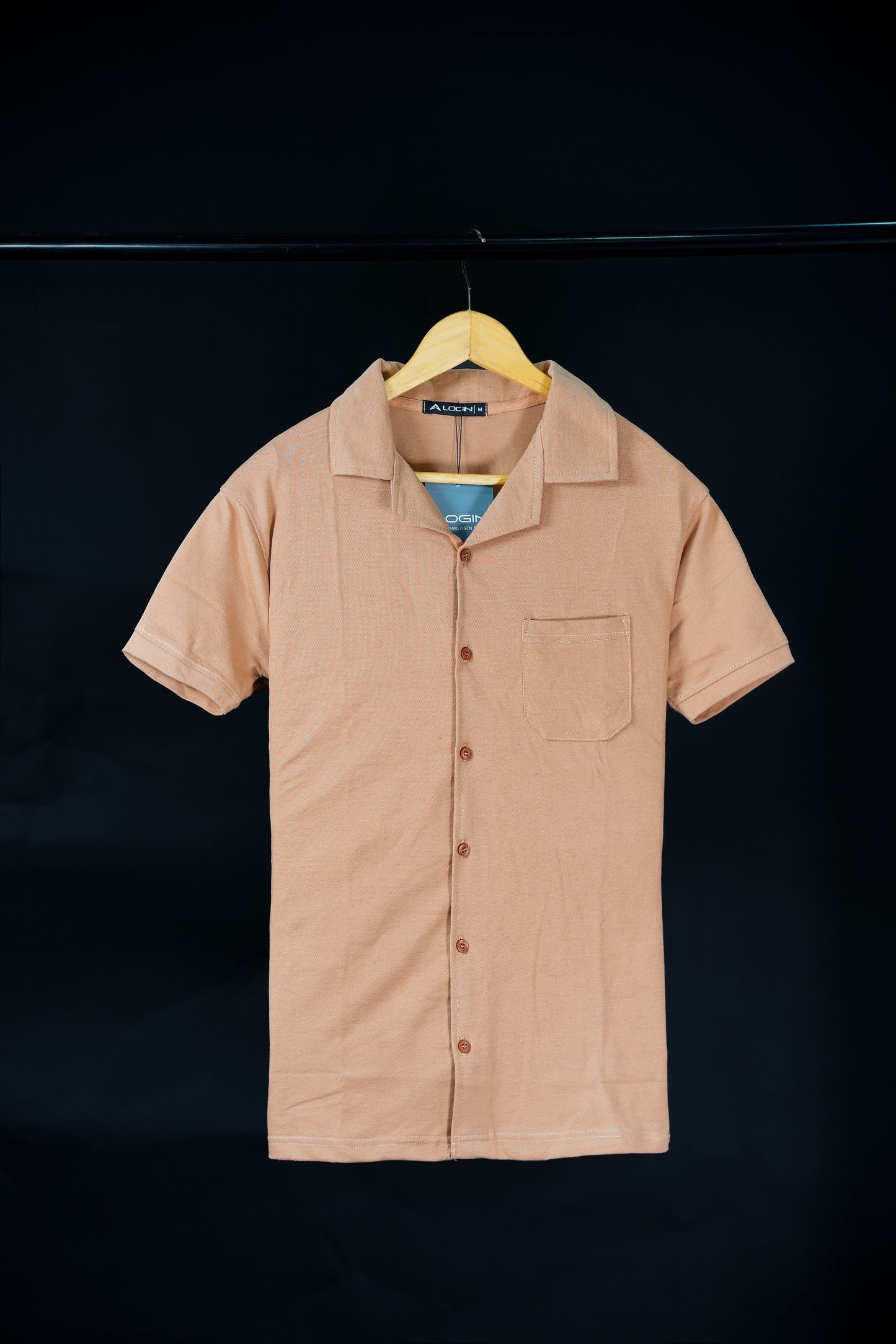 Login Front-Open T-Shirt