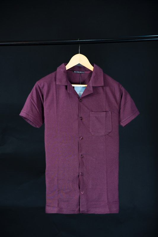 Login Front-Open T-Shirt