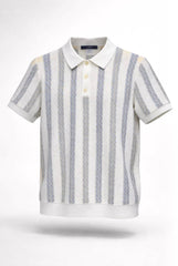 KNITTED POLO T-SHIRT