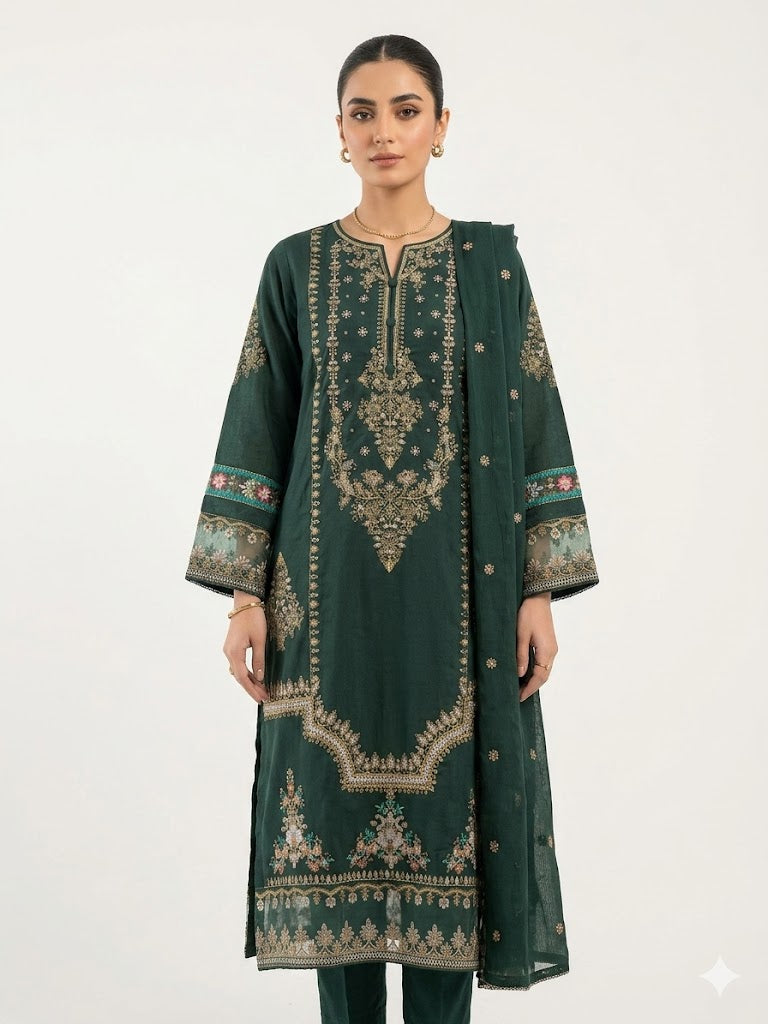 LOGIN 3 PIECE LAWN SUIT