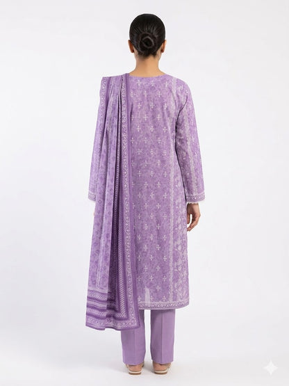 3 PIECE LAWN SUIT