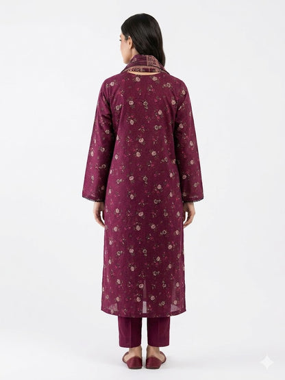 LOGIN 3 PIECE LAWN SUIT