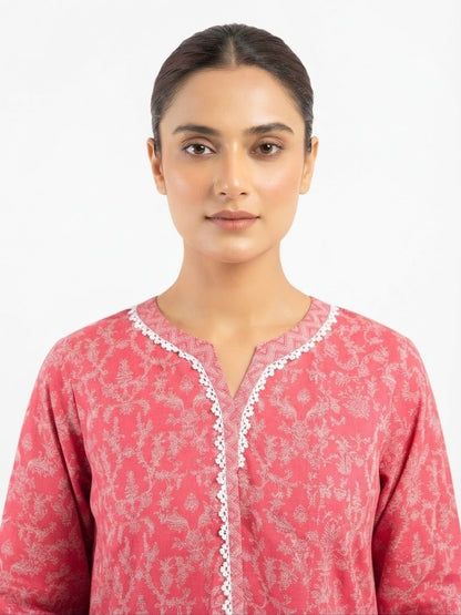 LOGIN Women's 3-Piece Printed Lawn Suit