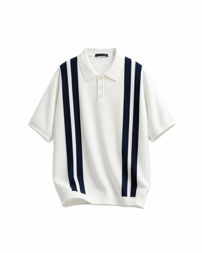 KNITTED POLO T-SHIRT