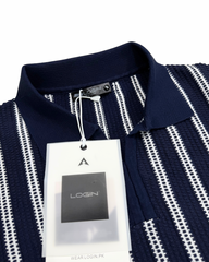 KNITTED POLO T-SHIRT