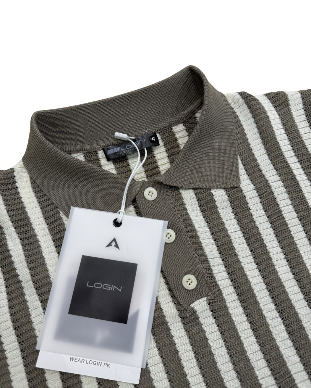 KNITTED POLO T-SHIRT